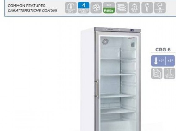 Frigorifero CRG 6 600 litri, - 2 /+8°